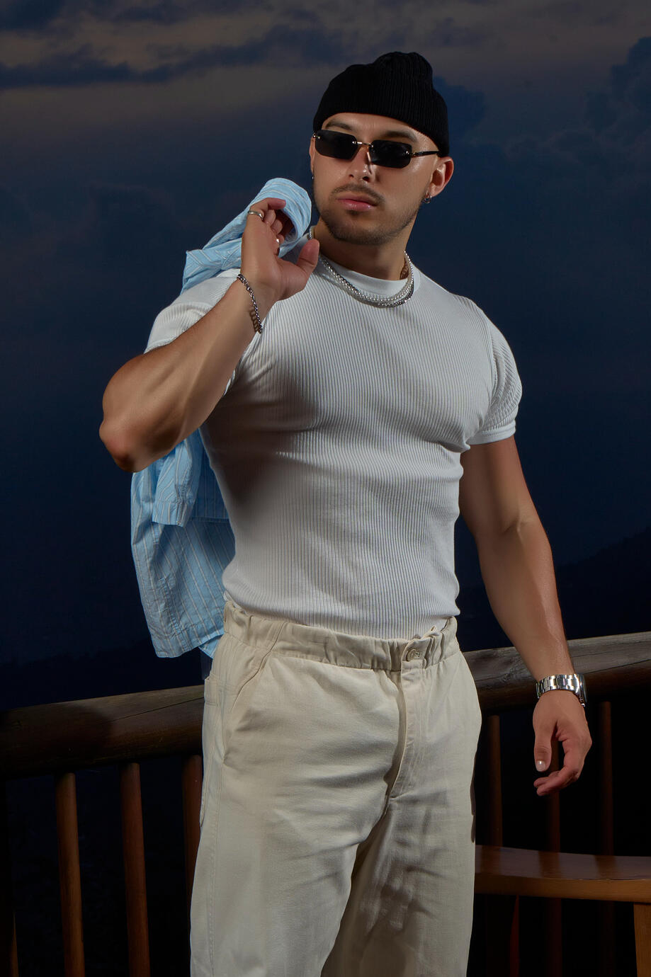 La ciudad es mi pasarela, la noche mi escenario.